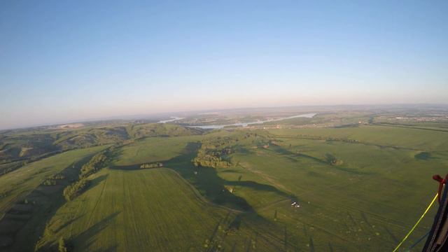 Паралёт Красноярск Кубеково старт, полёт смотреть онлайн