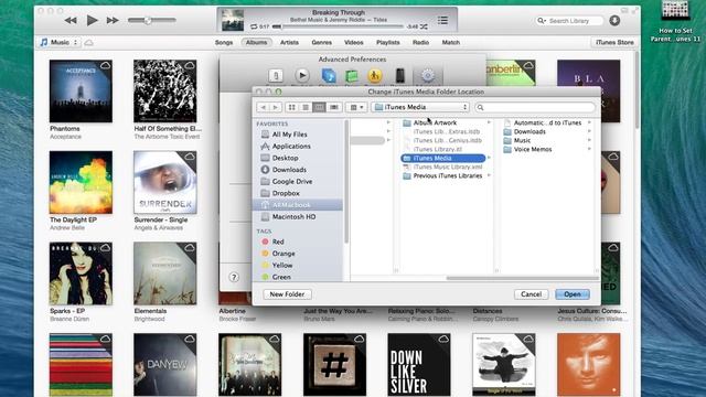 How to Change iTunes Media Folder Location смотреть онлайн