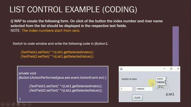 List & Combo Box Controls in Java Net Beans|Best Tips & Tricks|Easy To Understand|Score Full Marks смотреть онлайн