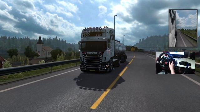 Euro Truck Simulator 2 _ Scania RJL _ V8 Open Pipe [1.37] смотреть онлайн