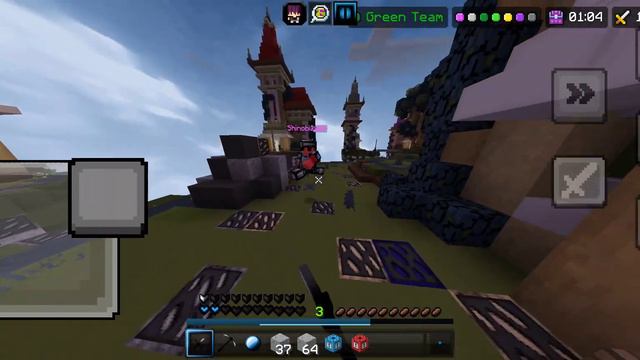 Minecraft 1.20.15 SkyWars на сервере The Hive (mobile new controll) смотреть онлайн