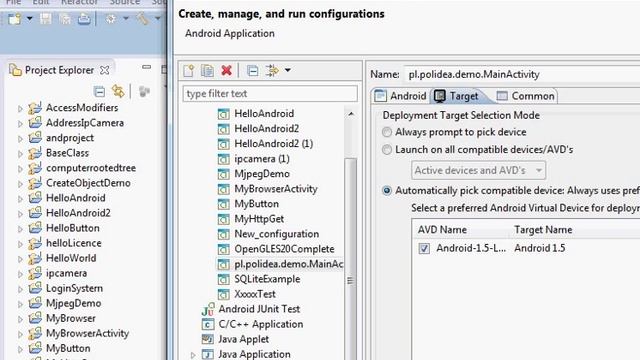 How to chose an AVD. An internal error occurred during: Launching app java.lang.NullPointerExceptio смотреть онлайн