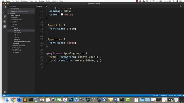 Integrando Sass y Material design en React App смотреть онлайн