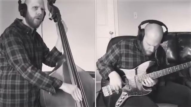 Practicing Phrasing on my Upright Bass and Jazz Bass - GHS Balanced Nickels, Bartolini Dual Coils смотреть онлайн