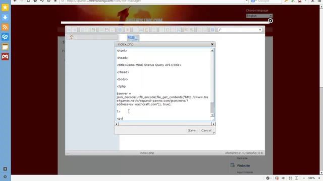Minecraft Status Query API (json/php)