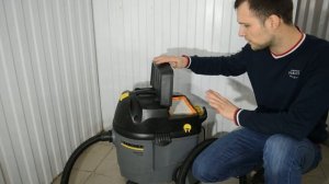 Отзыв о пылесосе Karcher NT 360 Eco