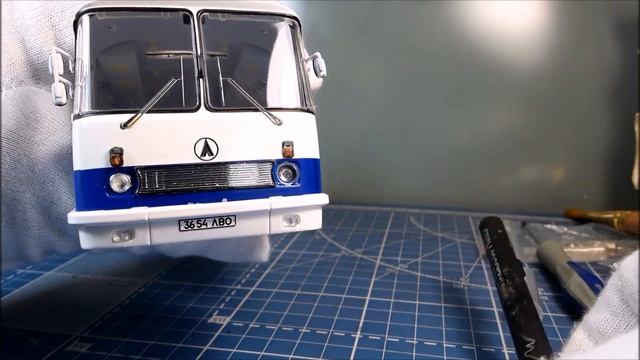 ЛАЗ 699Р?️Classicbus?️Доработка масштабной модели автобуса 1:43 смотреть онлайн