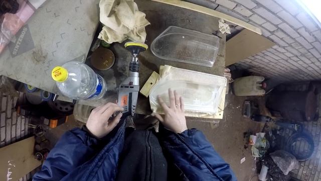 Стекло без рассеивателя ВАЗ своими руками, делаем гладкие стекла под линзу смотреть онлайн