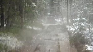 Багги КТА К5 - Тест на проходимость по затопленной колейно-грязевой дороге