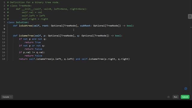 Обычная такая задача на бинарные деревья ? | LeetCode №013 - Subtree of Another Tree смотреть онлайн