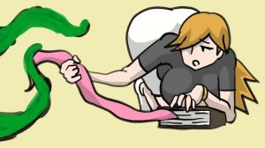 Tentacles from a locker！Tentacle collection operation