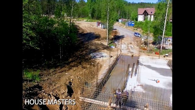 Поэтапное строительство дома Строительство дома из газобетона смотреть онлайн