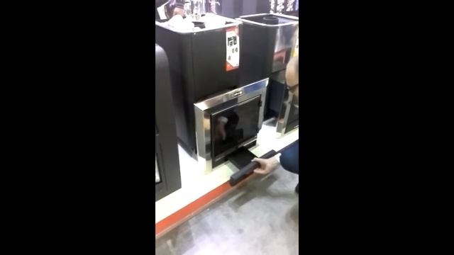 Печь каменка Ермак 30 ПС с парогенератором САЛОН КАМИНОВ 2015 смотреть онлайн