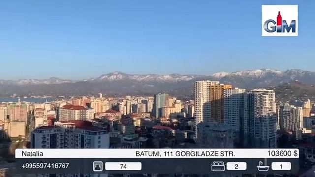 Продажа трёхкомнатной квартире в ЖК Mega Palace в Батуми смотреть онлайн