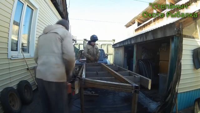 Самодельный гусеничный вездеход Начинаем делать раму (9) смотреть онлайн