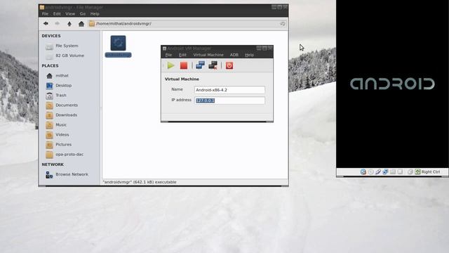Android VM Manager with Android-x86 and Android Development Tools Bundle смотреть онлайн