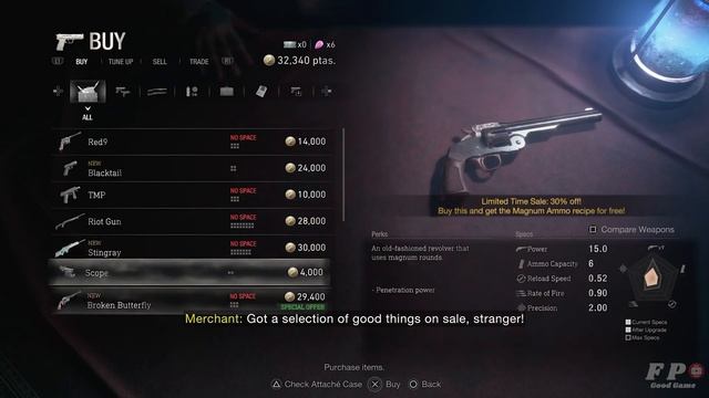 Resident Evil 4 Remake How To Get A Magnum Revolve (Broken Butterfly) смотреть онлайн