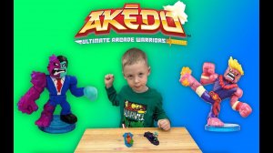✅ БОЙЦЫ АКЕДО - обзор игрушки - КАК ИГРАТЬ правила БОЯ (akedo мультфильм)