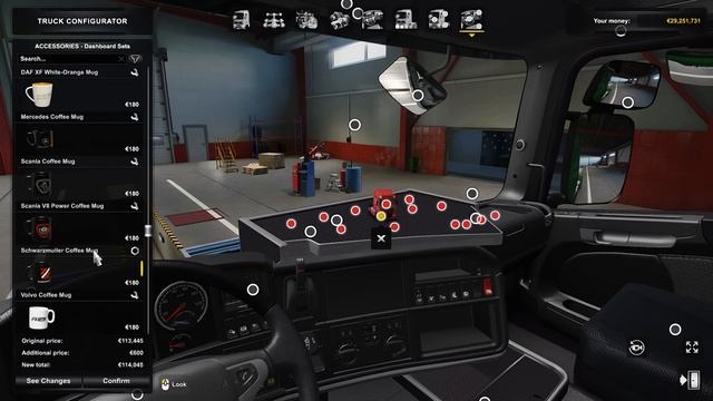 22 Interior Mod Accessories for ETS2 смотреть онлайн