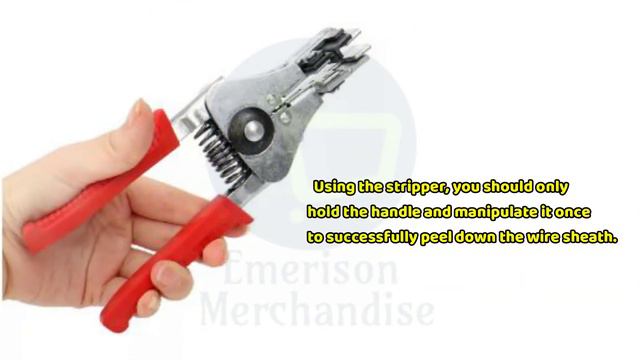 Emerison Manual / Automatic Cable Wire Stripper Self Adjusting Crimper Stripping Cutter