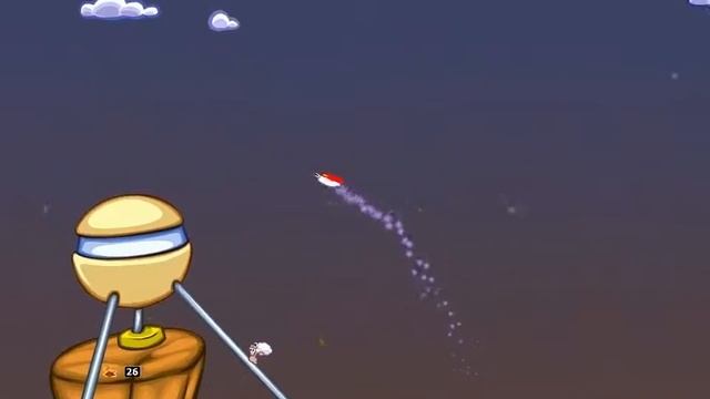 Worms Armageddon v3.7 - Training: Super sheep Racing [720p] смотреть онлайн