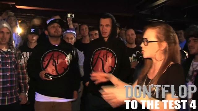 H-BOMB VS SIGOURNEY PHIZZLE | Don't Flop Rap Battle смотреть онлайн