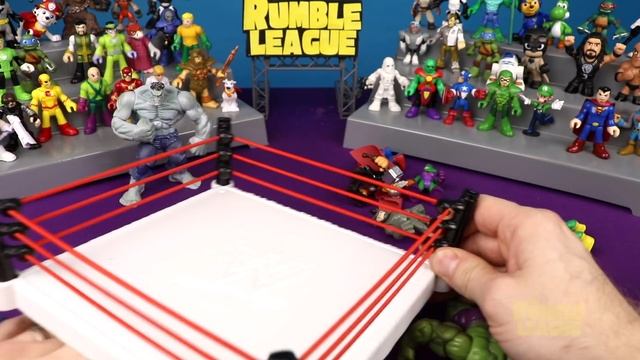 Marvel Superhero Toys REMATCH Shake RUMBLE with Spiderman, HULK & Avengers Toys // RUMBLE LEAGUE смотреть онлайн