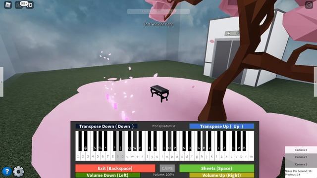 blue bird roblox piano w/sheets смотреть онлайн