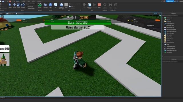 Gnome Code Tower Defense - Fixing First Target Bug смотреть онлайн