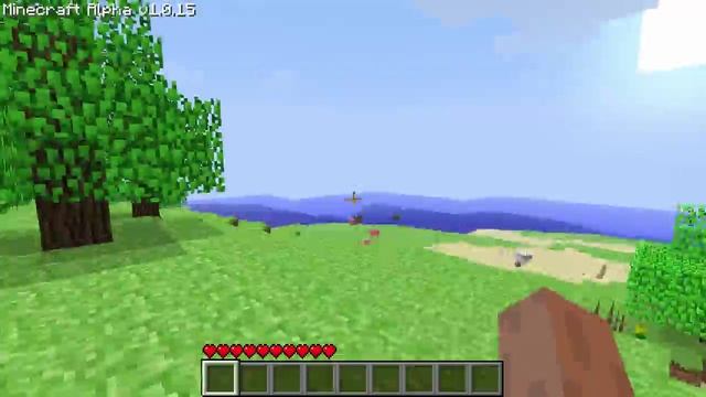 Minecraft Alpha 1.0.15 - Обзор смотреть онлайн