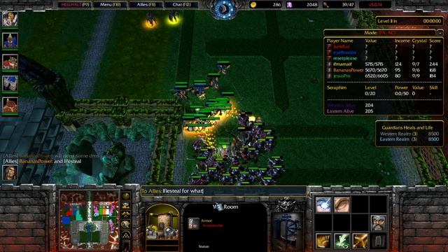Warcraft 3 Classic HellHalt TD Competitive #36No sounds смотреть онлайн