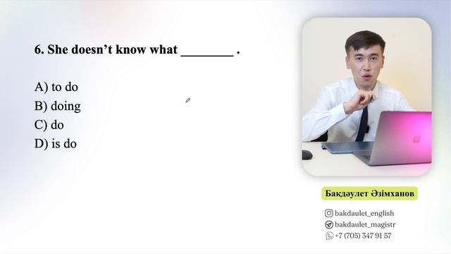 Магистратура Ағылшын тілі тест сұрақтары | 2023 жыл | жаңа сұрақтар