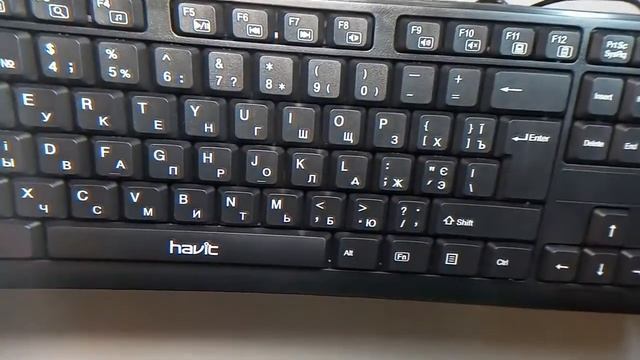 Клавиатура HAVIT HV-KB378, USB Black (Водозащитная конструкция) смотреть онлайн