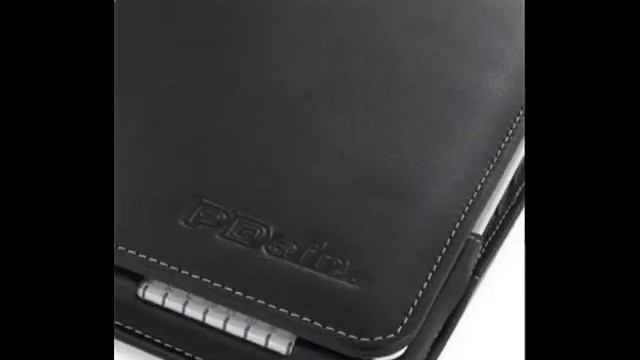 PDair Leather Case for MSI Wind U120/U120H (for 6 Cell Extended Battery) - Book Type (Black) смотреть онлайн