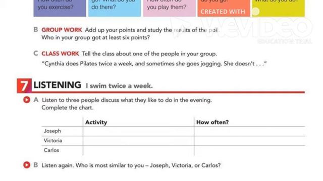 HOW OFTEN DO YOU RUN ? - INTERCHANGE 5TH EDITION BOOK 1 UNIT 6 AUDIOS смотреть онлайн