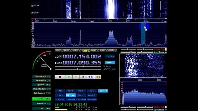 SDR приёмник "свисток" + согласующее устройство. Небо и земля!! смотреть онлайн