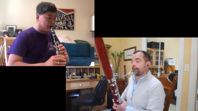 The CSO's Yeh and Buchman in Beethoven's Duo for Clarinet and Bassoon смотреть онлайн