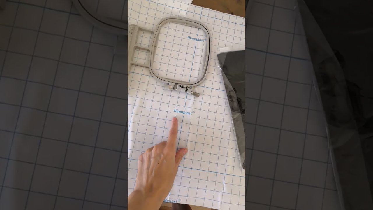 Стабилизатор для машинной вышивки Filmoplast смотреть онлайн