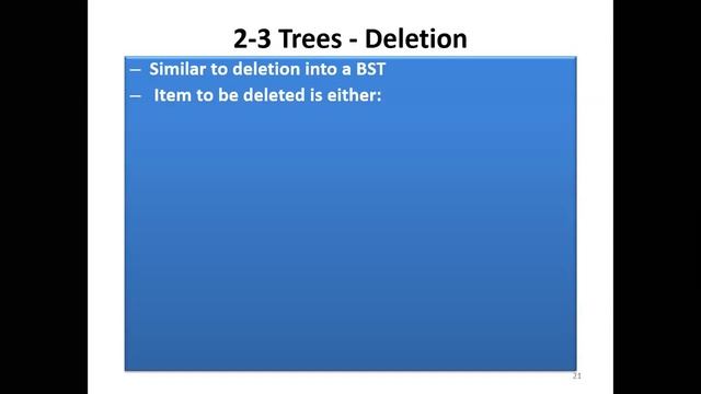 Hierarchical Data Structures - (Multi-Branch Trees – 2-3 Trees) смотреть онлайн