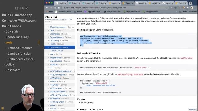 Connect a HoneyCode App to AWS Lambda смотреть онлайн