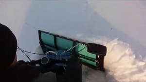 Подъемник отвала на Муравей ТГА 200