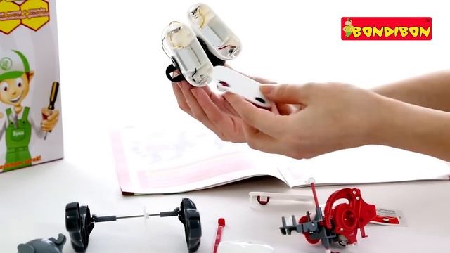 Опыты Науки от Буки BONDIBON Юный вундеркинд Робот-акробат смотреть онлайн