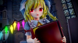 MMD  Giantess Flandre Kaito the Thief BlenderSeraph Reupload