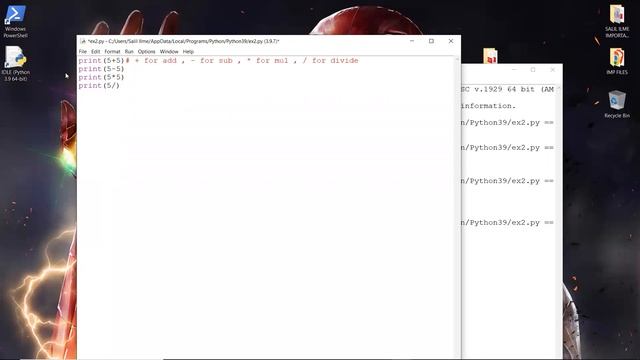 Basic Maths in Python in 5 minutes | Python for beginners | Windows | Kali Linux смотреть онлайн