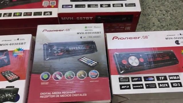 Дешёвая магнитола с AliExpress Китайские магнитолы Pioneer GB Pioneeir gb обзор. Стоит брать?!?!! смотреть онлайн