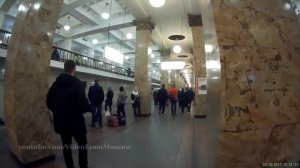 Вход на станцию метро «Комсомольская» (25.10.2017)