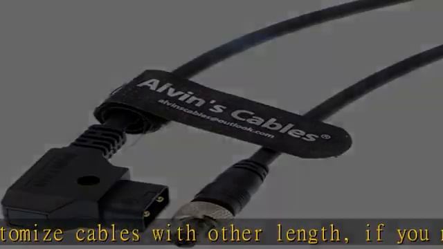 Alvin's Cables ATOMOS Monitor Power Cable Locking DC 5.5 2.1 to D Tap for Video Devices PIX E7 PIX смотреть онлайн