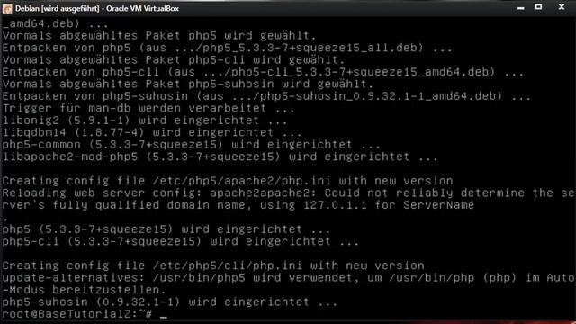 [DE] Linux | Apache2 & PHPmyAdmin installieren смотреть онлайн
