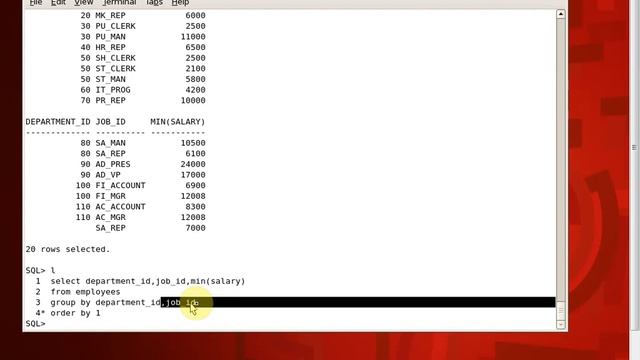 Reporting Aggregated Data Using The Group Function Oracle SQL Tutorial For Beginners In Hindi/Urdu смотреть онлайн