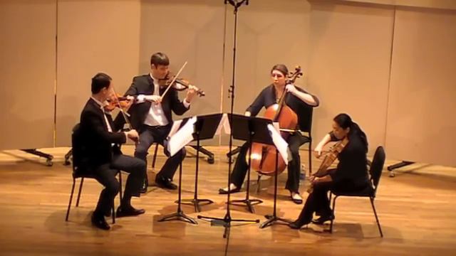 Mozart - Adagio & Fugue in C Minor K. 546 (Kontras Quartet) смотреть онлайн